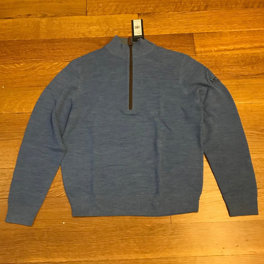NWT Vineyard Vines Jim Nantz 1/2 Zip Sweater Small